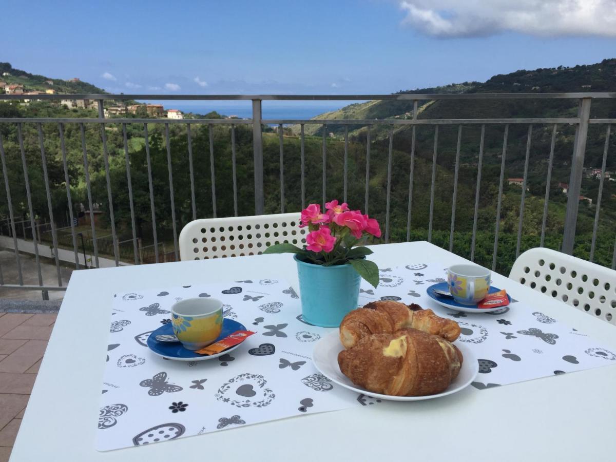 Bed and Breakfast Vista D'Amare Buonvicino Exteriér fotografie