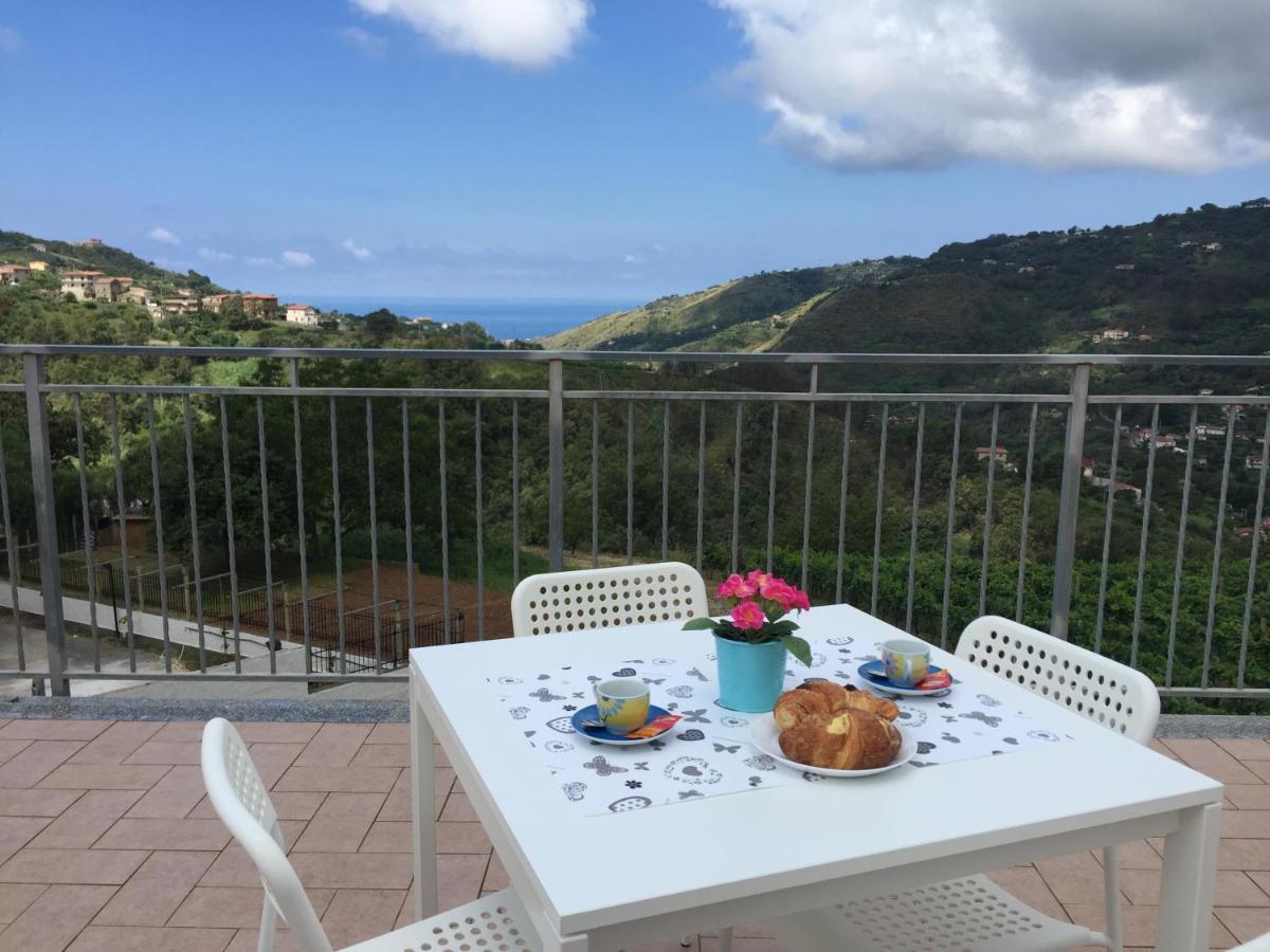 Bed and Breakfast Vista D'Amare Buonvicino Exteriér fotografie